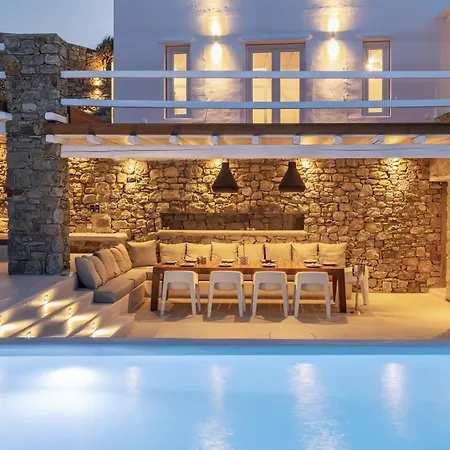 Apartment Mykonos Actor's Villa. 3 Bedrooms, Private Pool. Mykonos Town